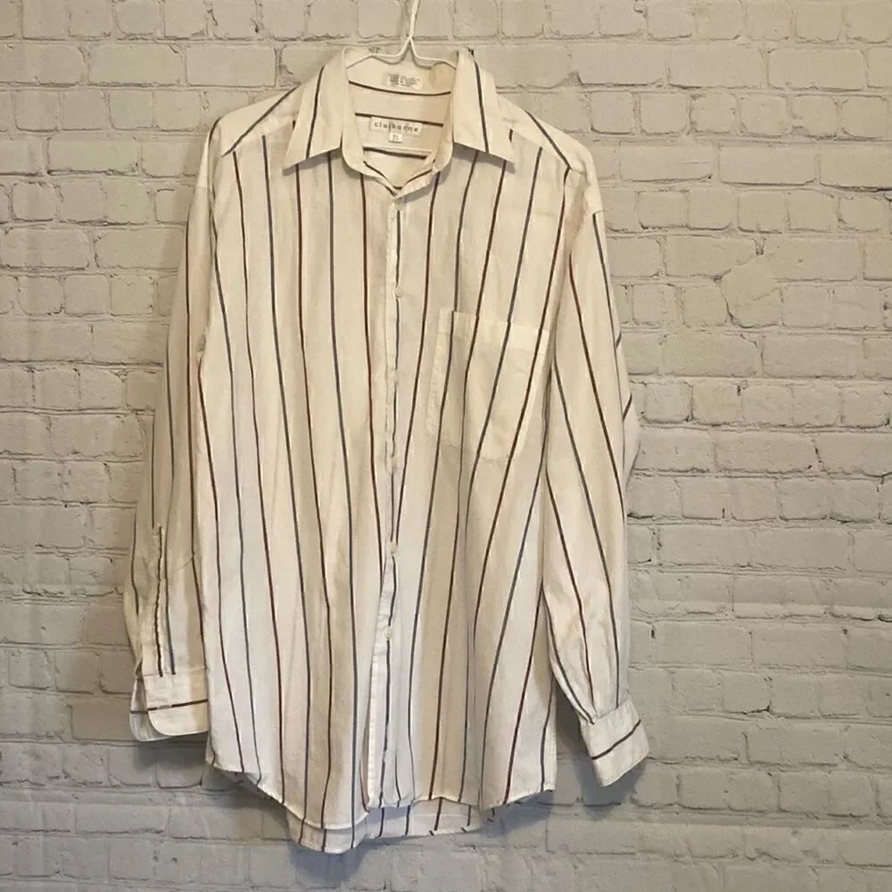 Clairborne men’s button up shirt Size 15 1/2 32-33